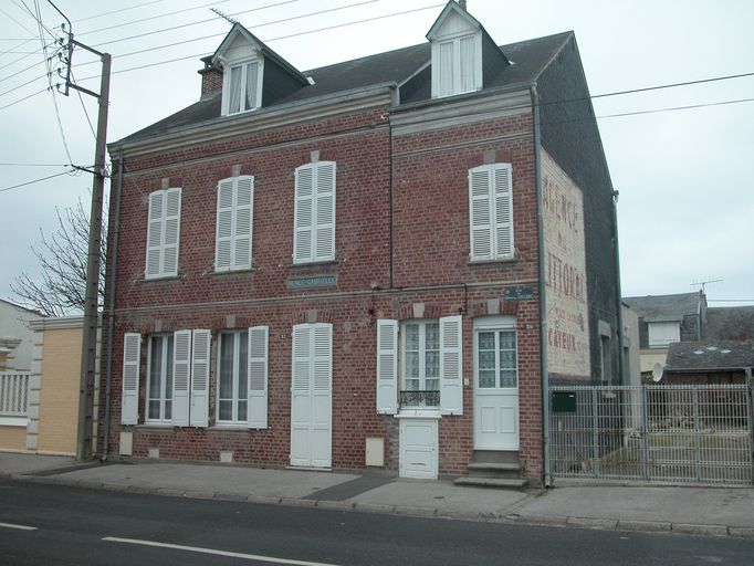 Les maisons et les immeubles de l'agglomération balnéaire de Cayeux-sur-Mer