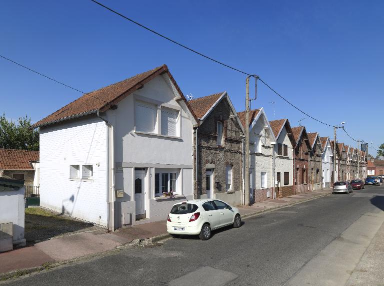 Anciennes cités ouvrières Saint Frères à Abbeville