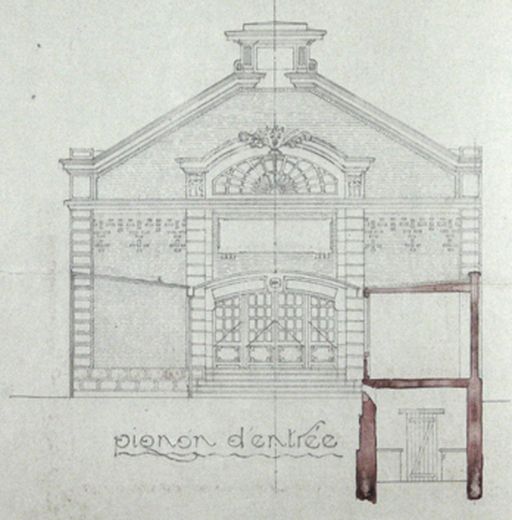 Ancienne salle des fêtes du syndicat d'Union des Métallurgistes de Montataire