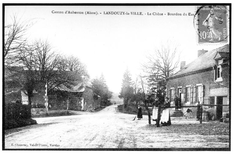 Le canton d'Aubenton : le territoire de la commune de Landouzy-la-Ville