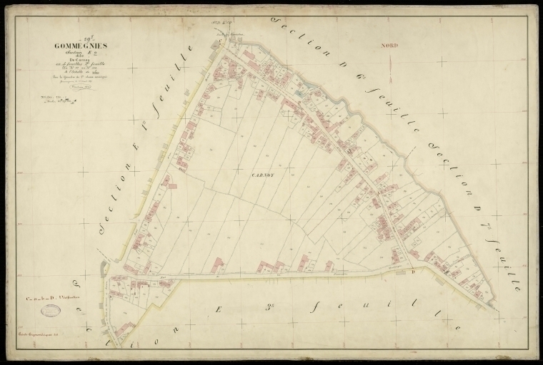 Le territoire communal de Gommegnies