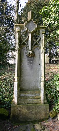 Tombeau de Bruno Vasseur (ancien enclos funéraire)
