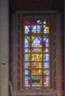 Verrière figurée : Saint Médard (baie 13)