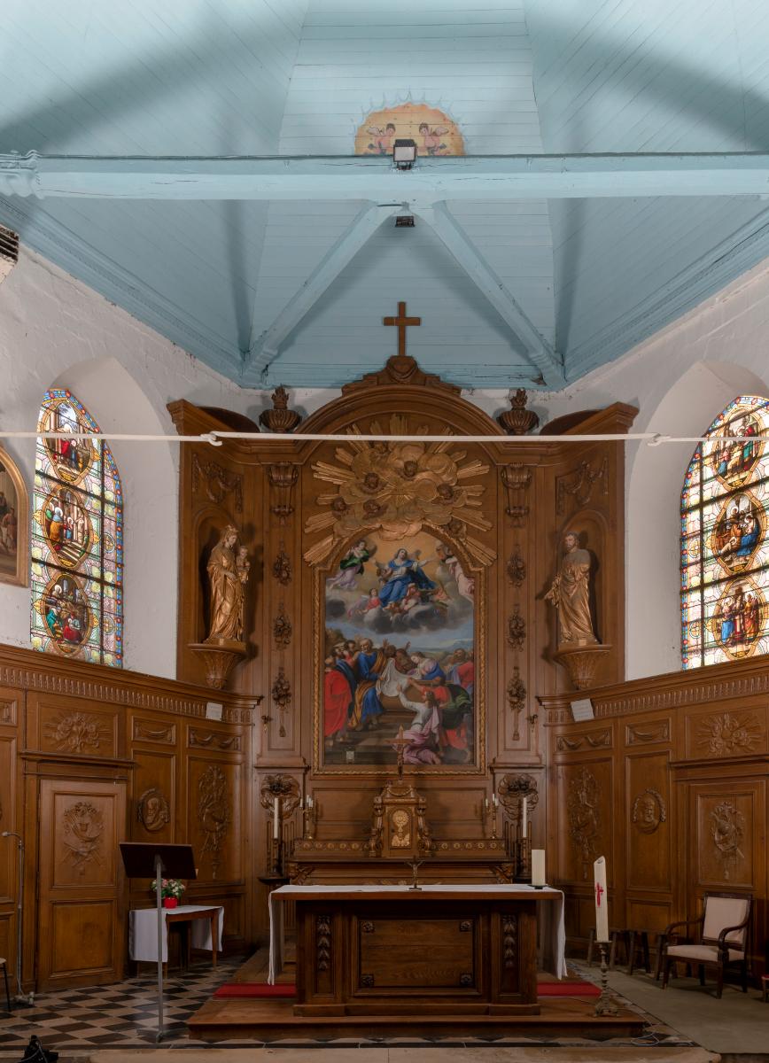 Le mobilier de l'église Notre-Dame de Thieux