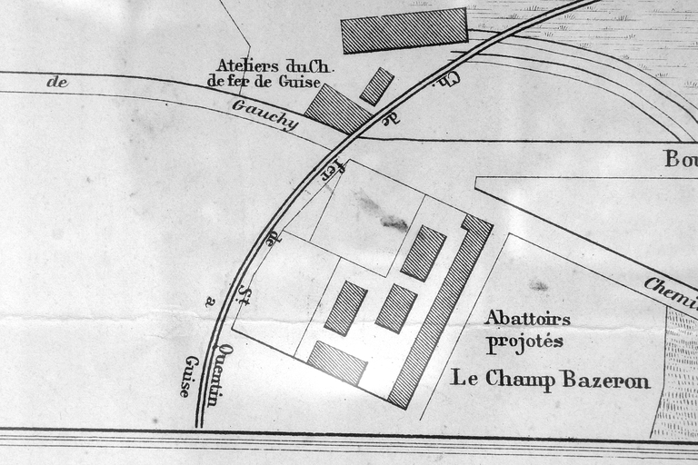 Ancien abattoir municipal de Saint-Quentin, actuellement établissements Bernier-Dupas