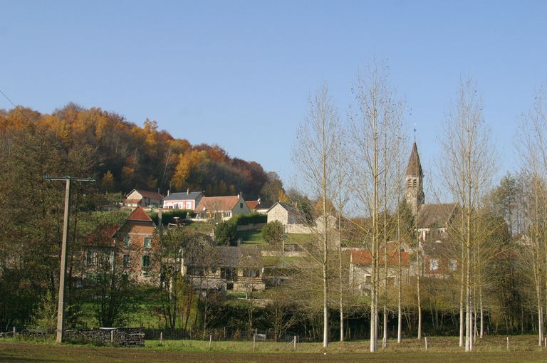 Le village d'Aizy-Jouy