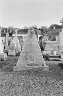 Tombeau d'Auguste Mamelin