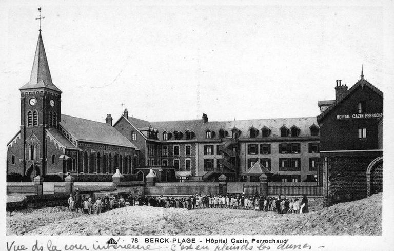 Ancien Grand-Hôtel, devenu hôpital marin dit hôpital Cazin-Perrochaud (vestiges)