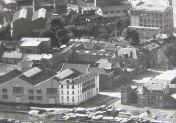 Ancienne usine de peausserie (tannerie et corroierie) Dupuis, retorderie de fils de coton Huret