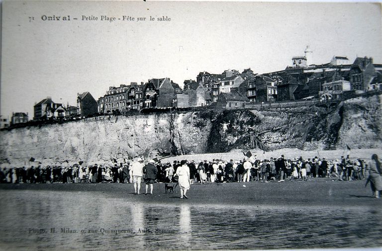 Le lotissement et la station balnéaire d'Onival