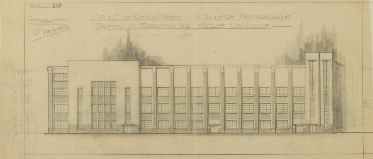 Usine de produits photographiques et cinématographiques S.A. L'industrie photographique, puis Agfa-Gevaert