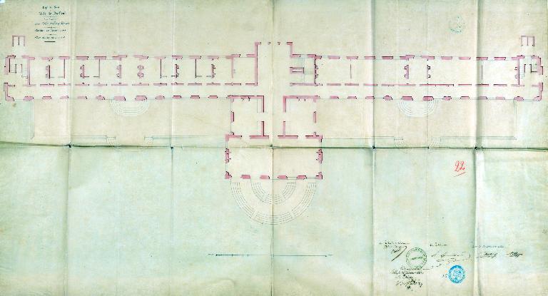 Ancien asile d'aliénés, puis hôpital psychiatrique, puis centre hospitalier spécialisé (CHS), dit établissement public de santé mentale des Flandres