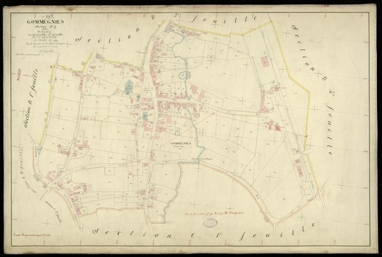 Le territoire communal de Gommegnies