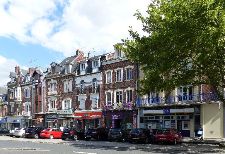 La rue Saint-Sauveur de Péronne