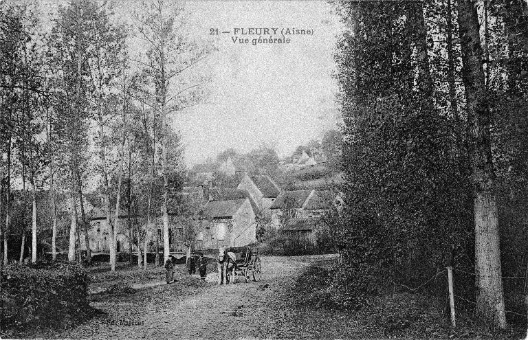 Le territoire communal de Fleury
