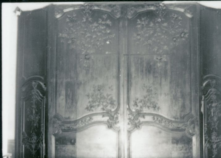 Tambour de porte du porche occidental