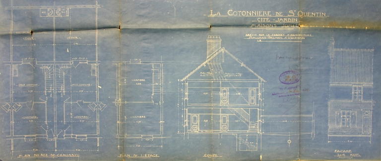 Cité ouvrière, dite cité jardin de la Cotonnière de Saint-Quentin