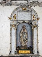 Retable de l'ancien autel de la Vierge