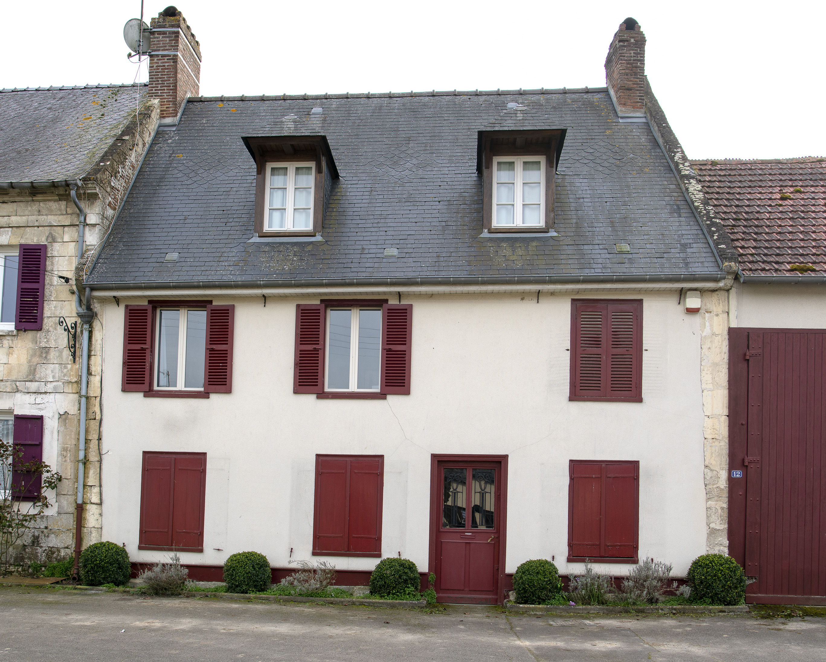 L'habitat du village de Bonneuil-les-Eaux