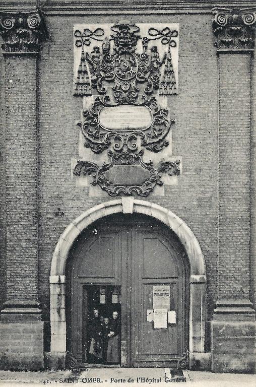 Ancien hôpital général de Saint-omer, dit hôpital général Saint-Louis, puis hospice Saint-Louis (actuellement centre administratif et hôtel de ville)