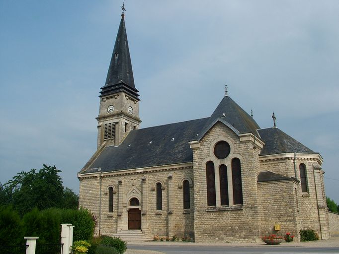 Église paroissiale Saint-Remi et Sainte-Preuve de Juvincourt-et-Damary