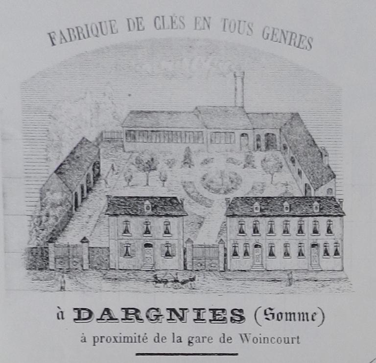 Ancienne fabrique de clefs Prosper Sinoquet, puis Eugène Sinoquet, devenue manufacture de clefs Saint-Germain-Sinoquet (vestiges)