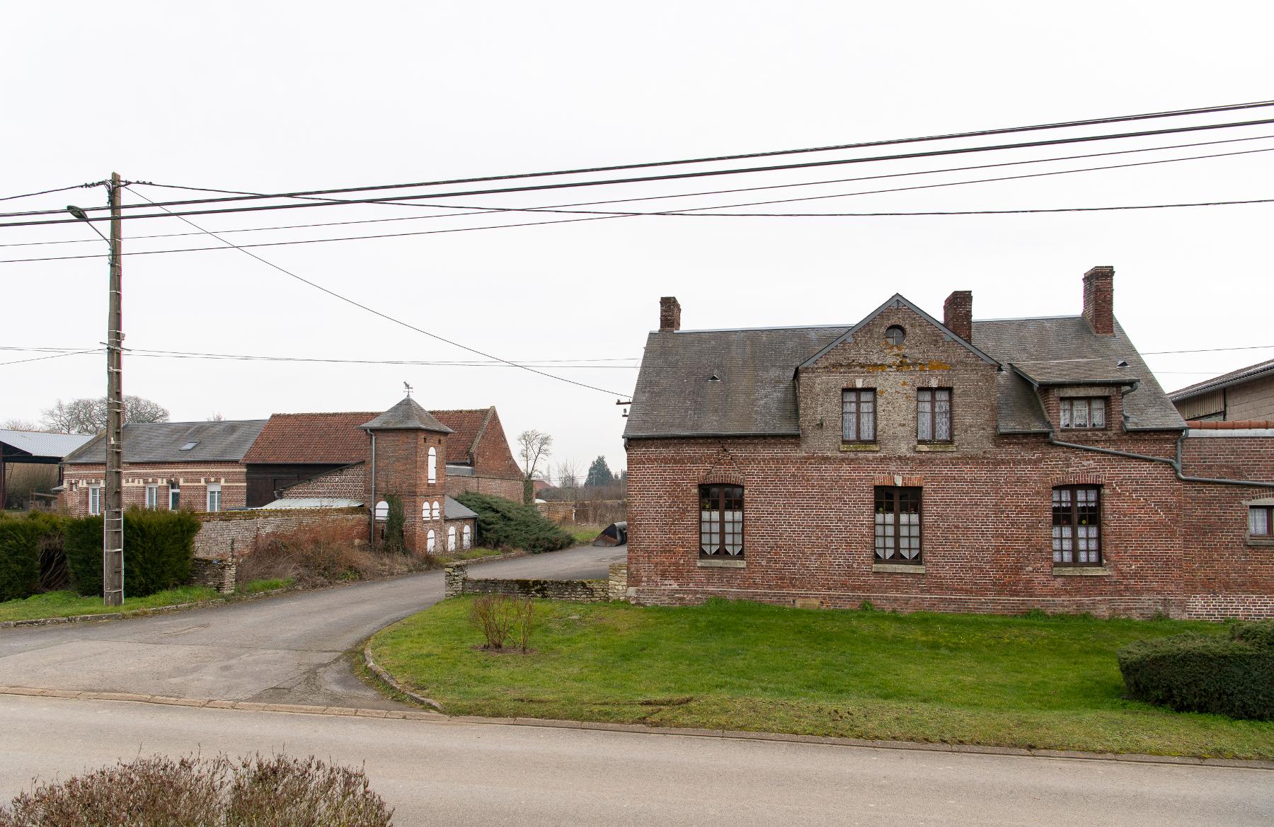 L'habitat du village de Noyers-Saint-Martin