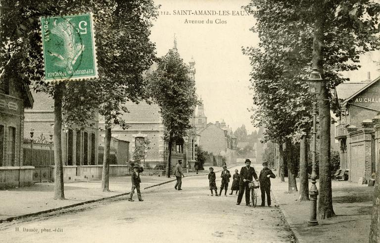 Rue Mathieu Dumoulin et avenue du Clos