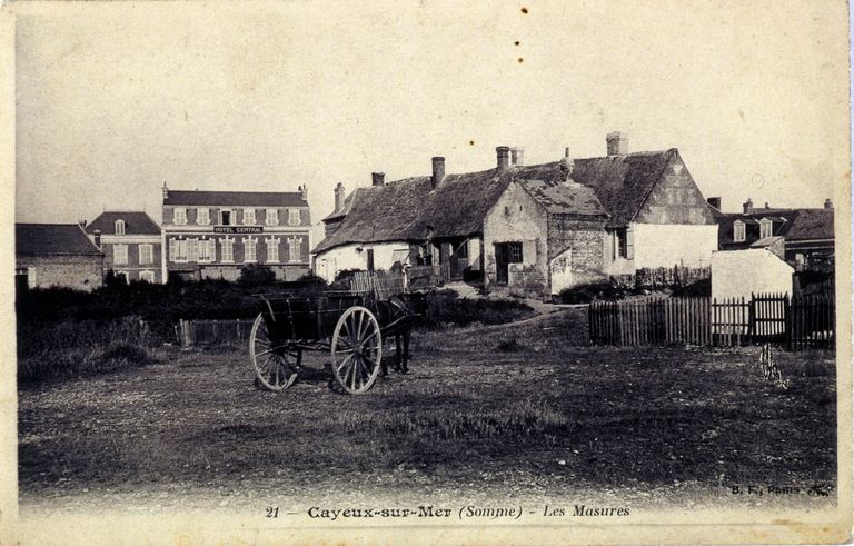 Le quartier du Bout d'Aval à Cayeux-sur-Mer