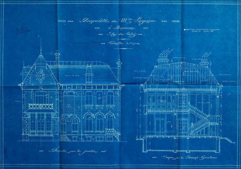 Ancien hôtel particulier, propriété de Mme Léonie-Aglaé Lagnier-Goubet, puis immeuble à logements