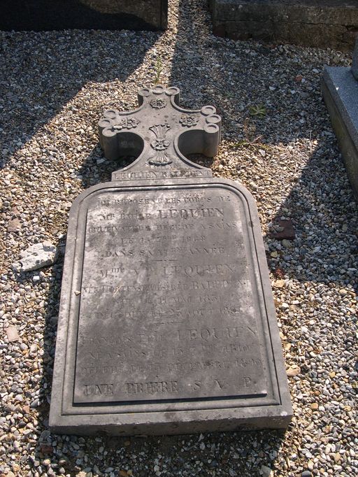 Tombeau (stèle funéraire) Lequien-Baledent