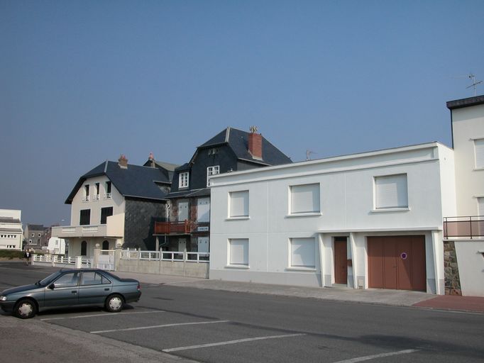 Le front de mer de la station balnéaire de Cayeux-sur-Mer