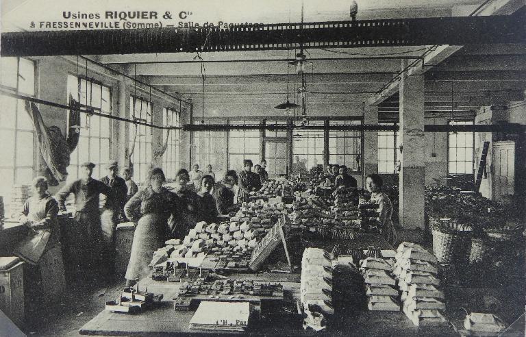 Ancienne usine de serrurerie et fonderie Charles Guerville, puis Ch. Guerville Fils et Riquier Frères, puis Guerville, Riquier et Cie puis usine de serrurerie Bricard