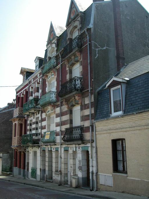 Le bourg de Mers-les-Bains