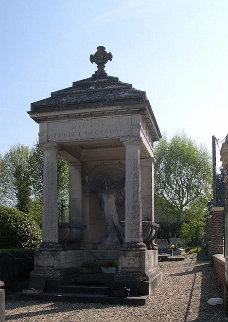 L'architecture funéraire dans les communes étudiées d'Amiens métropole