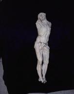 Statue (statuette) : Christ en croix