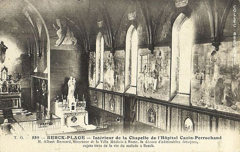 Le mobilier de la chapelle Sainte-Elisabeth de Hongrie à Berck