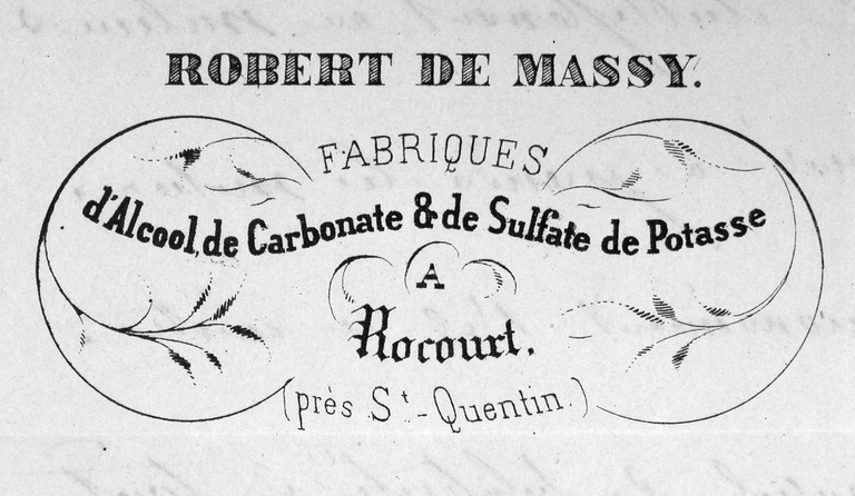 Ancienne usine de Rocourt (distillerie de mélasse et raffinerie Massy-Dècle, puis de l'Union Sucrière de l'Aisne)