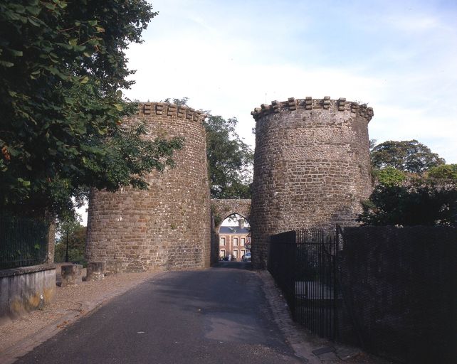 Le quartier de la Ville-Haute à Saint-Valery-sur-Somme