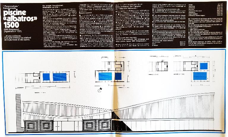 La piscine "Albatros" Lucien-Lahaye de Beautor