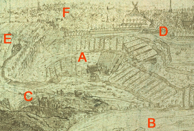 Ancienne buerie des Islots, teinturerie, retorderie, usine d'impression sur étoffes, puis usine de blanchiment et teinturerie Vanbéghin (détruit)