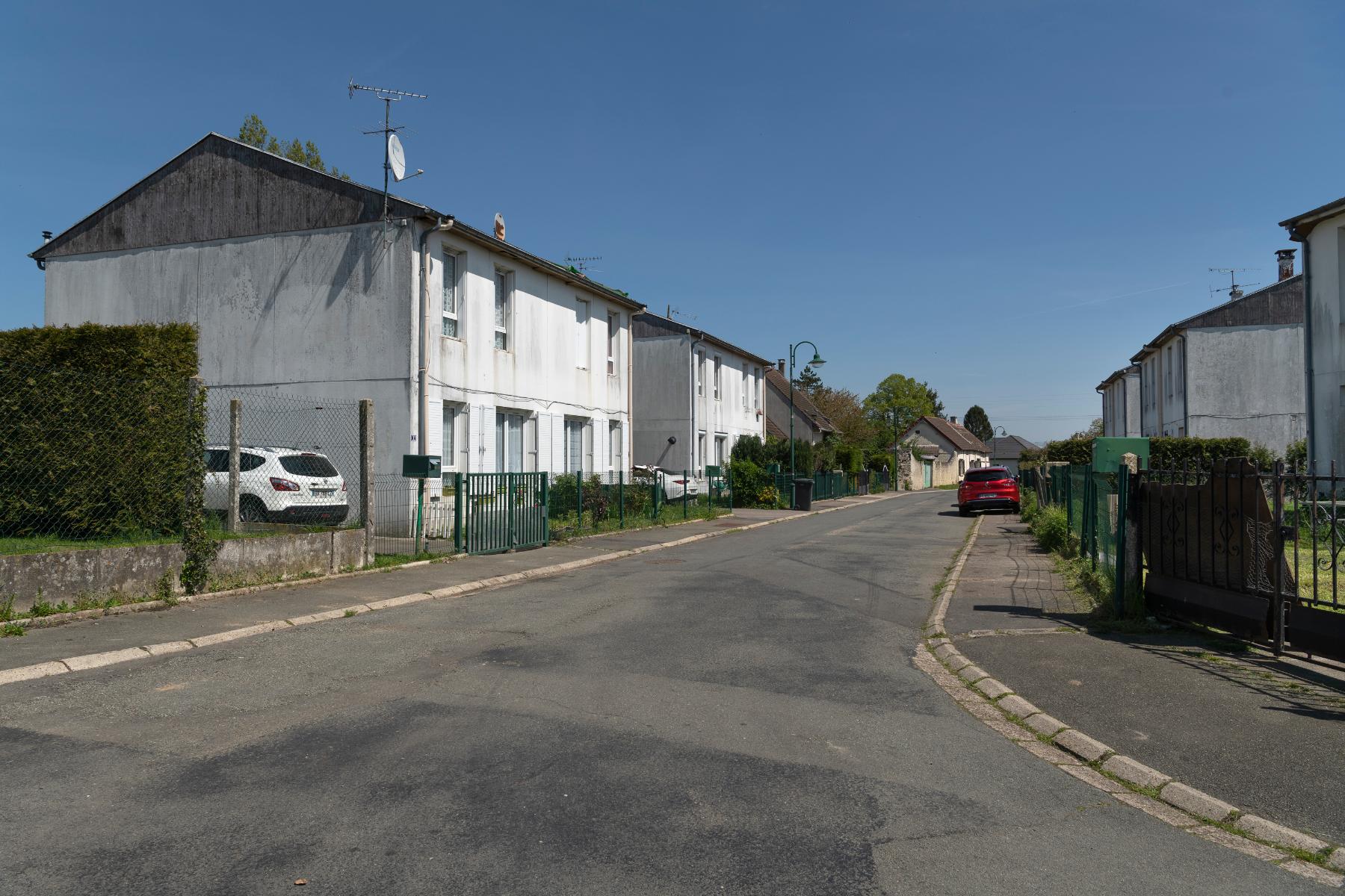 L'habitat du village d'Hardivillers