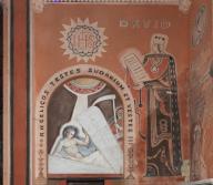 Ensemble des peintures monumentales du transept : l'Annonciation, l'Immaculée Conception, la miséricorde de Dieu, la Résurrection du Christ
