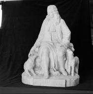 Statue (Statuette) : Jean de La Fontaine