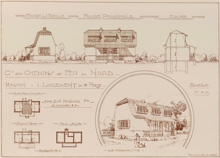 Cité jardin de la Compagnie des Chemins de fer du Nord, dite cité de la Gare, cité du Plateau, Grande Cité ou cité de Longueau