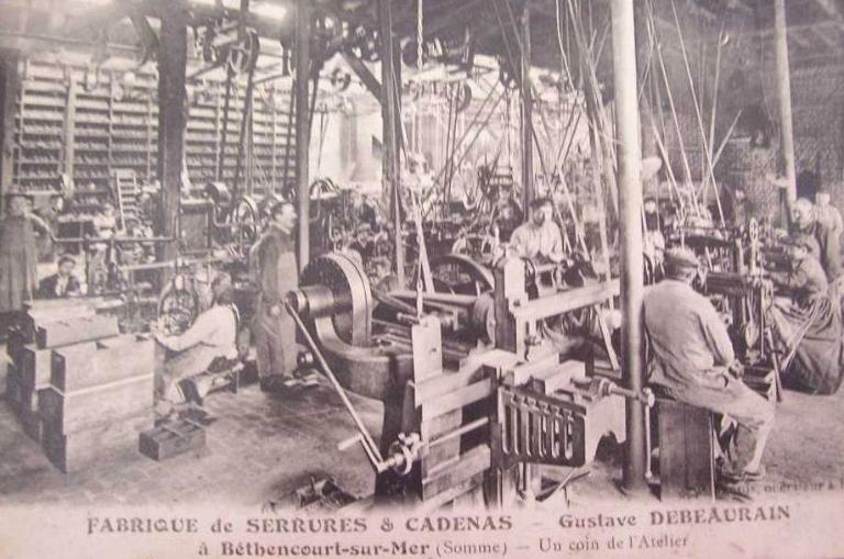 Fabrique de serrures et de cadenas Roy-Catois, puis Debeaurain, puis Quesdeville