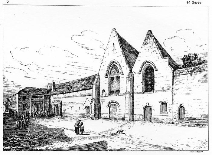 Ancien couvent d'Augustins puis usine textile, dite manufacture Gensse-Duminy (détruit)