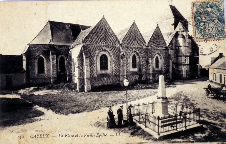 Le quartier de la Vieille Eglise à Cayeux-sur-Mer