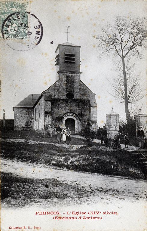 Église paroissiale Saint-Martin et ancien cimetière de Pernois