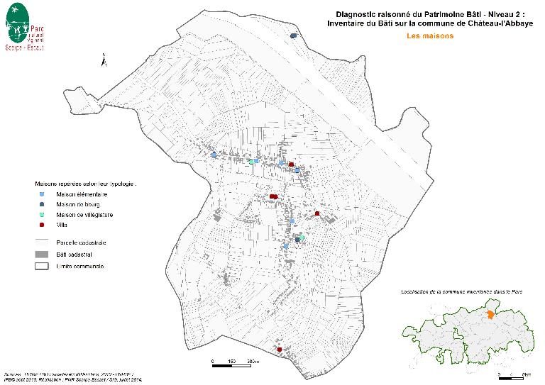 Le territoire communal de Château-l'Abbaye